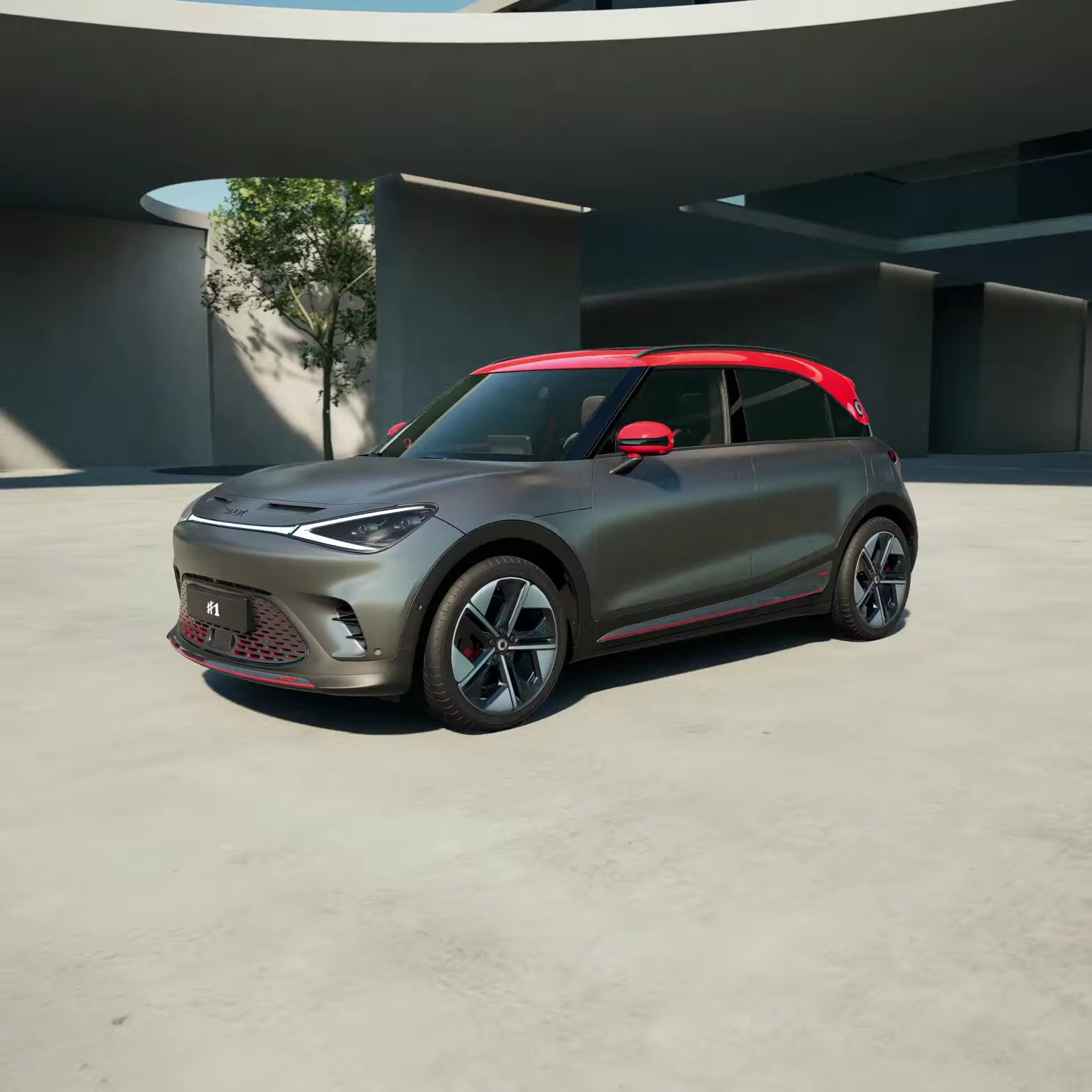 smart #1 BRABUS · חזית-צד