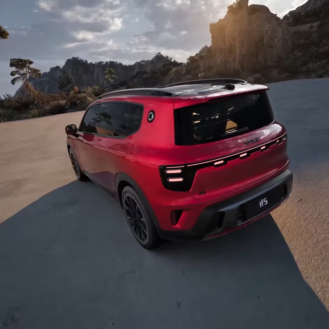 smart #5 BRABUS · אחורי-צד